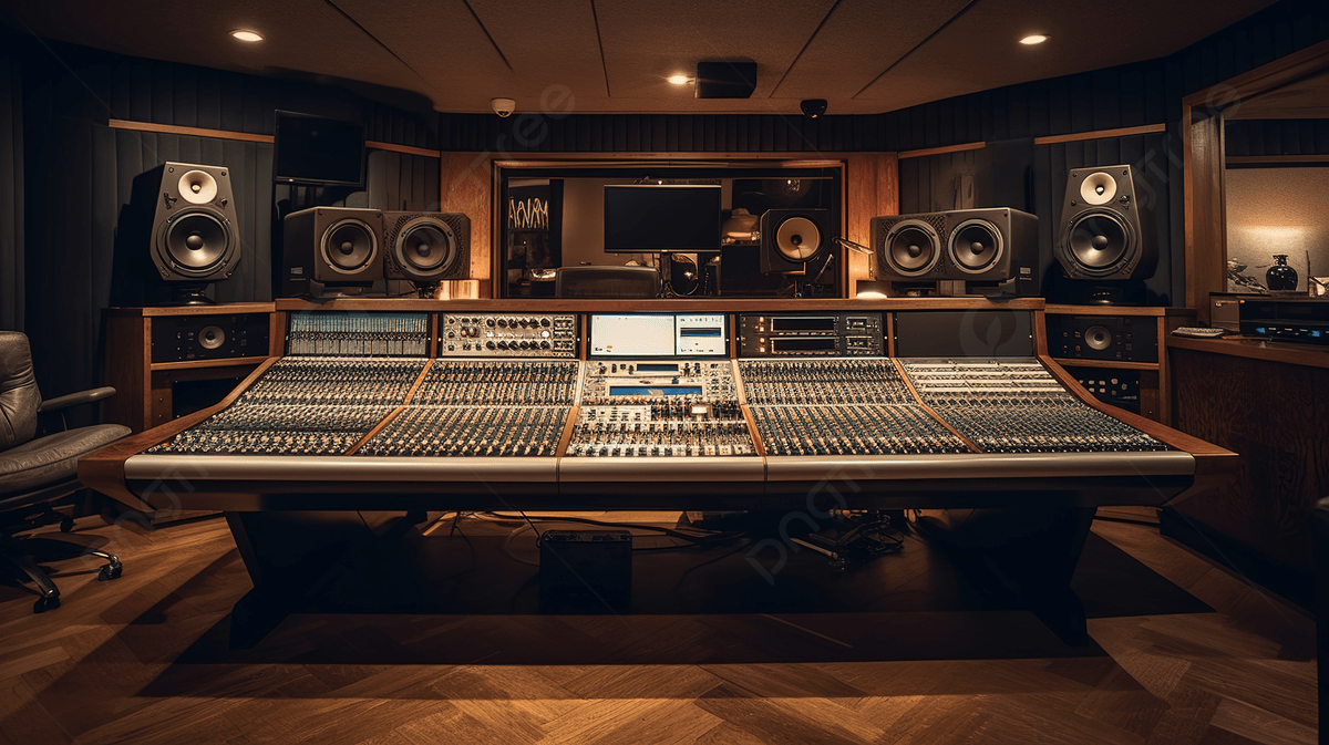 Recording studio session